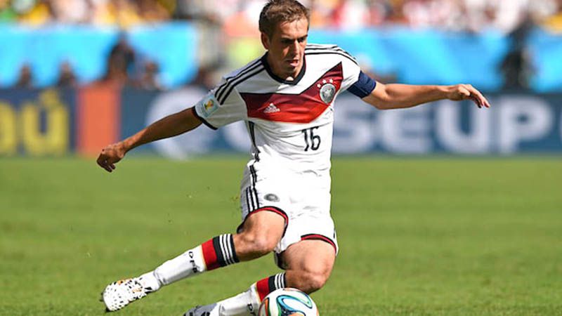 Philipp Lahm trong màu áo đội tuyển Đức