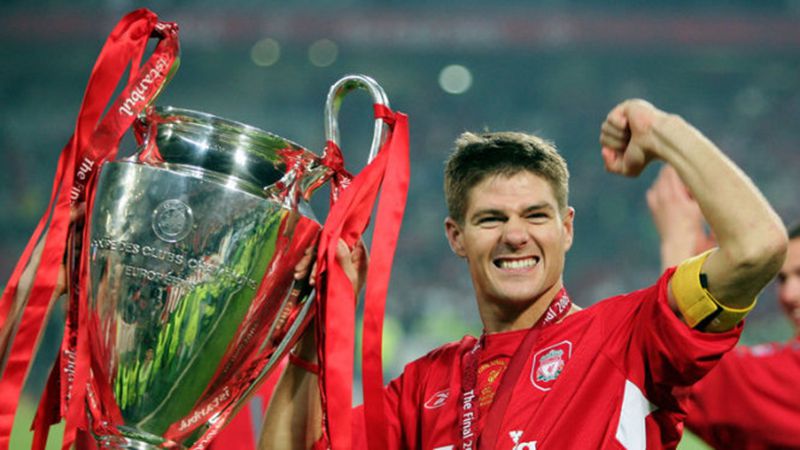 Steven Gerrard vô địch Champions League cùng Liverpool