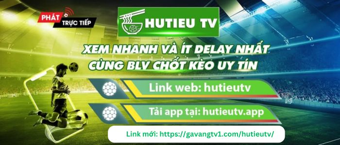 HutieuTV web xem bóng đá trực tiếp